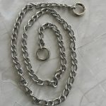 Ασημί αλυσίδα για τσάντα με κρίκους