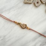 Crystal Cord Charm Bracelet