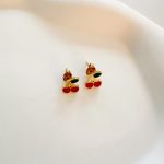 Mini Cherries Earrings