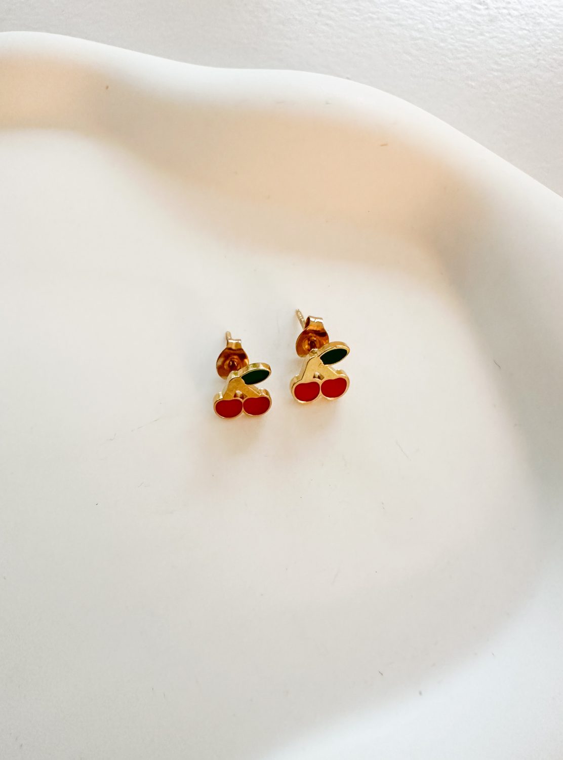 2684801 Mini Cherries Earrings - Image 1