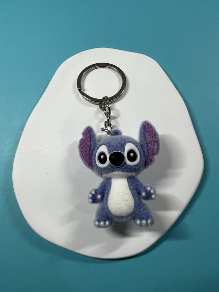 Μπρελόκ Stitch μωβ