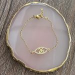 Βραχιόλι γούρι 2026 με χρυσή αλυσίδα