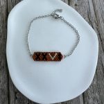 Βραχιόλι γούρι 2026 με ασημί αλυσίδα